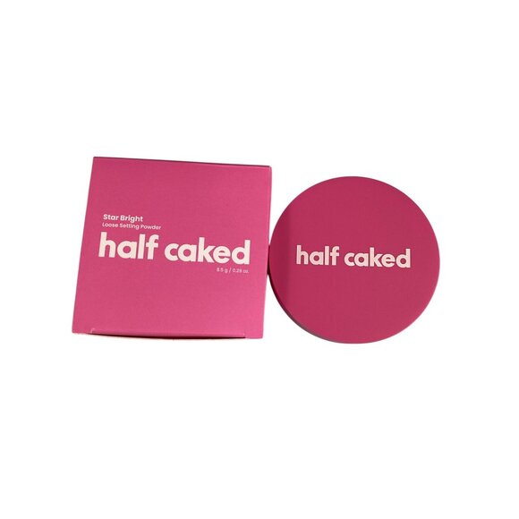 Half Caked Star Bright Translucent Finish Loose Setting Powder 8.5g Makeup New - Picture 1 of 9